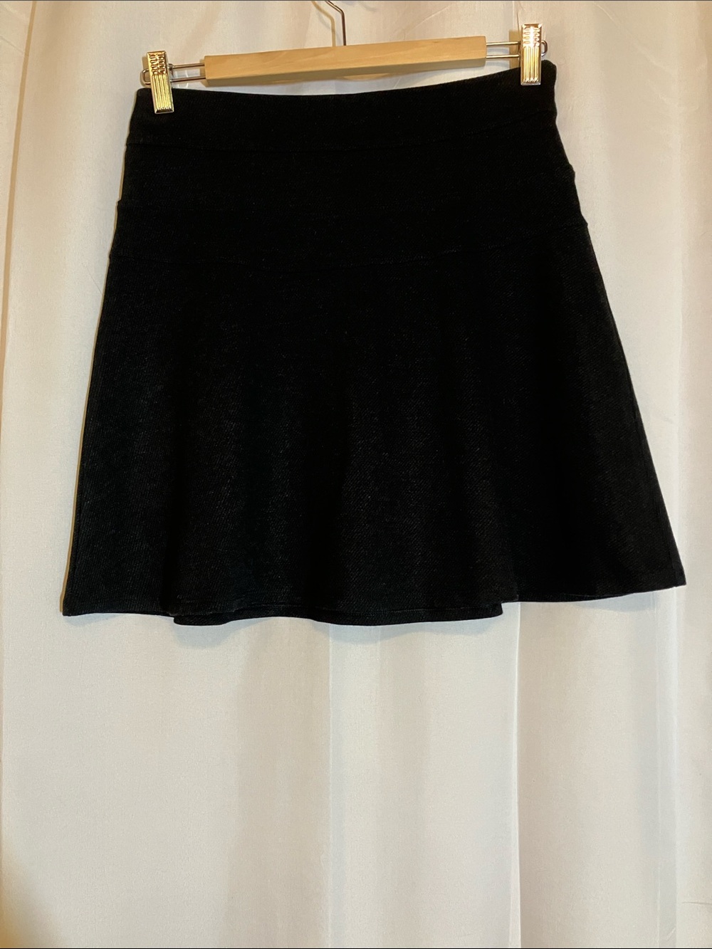 Athleta Black Circle Skater Skirt